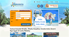Desktop Screenshot of ckafrodita.cz